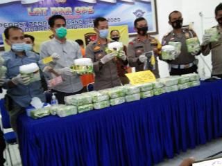 Mantap, Polres Inhil Tangkap 50 Kg Sabu