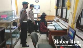 Propam Polres Kampar Konsisten Awasi Penerapan Protokol Kesehatan Bagi Personel