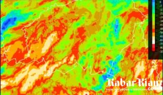 Hari Ini Sejumlah Kabupaten di Kalimantan Hujan