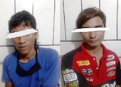 Dua Tekong Spead Boat Nyambi Edarkan Sabu Ditangkap Anggota Polres Bengkalis