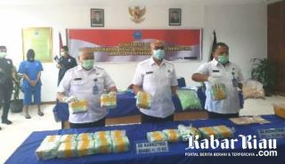 BNN Riau Ungkap Sepak Terjang Kurir Narkoba, Tersangka; SMP Saja Saya Tak Tamat