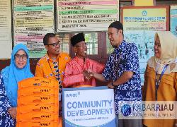 Murid SDN 06 Desa Sering Tak Lagi Lesehan Lagi di Kelas