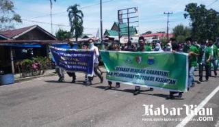 Ketua LAMR dan kapolres Bengkalis Hadiri Apel Gerakan Menolak Anarkisme