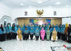Kasmarni Membuka Secara Resmi Pembekalan Ketua TP PKK Desa Terpilih Se-Kabupaten Bengkalis