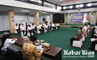 Rakor Pencegahan Korupsi Terintegrasi di Pemko Tanjungpinang yang Digelar KPK Dihadiri Rahma