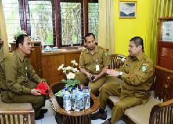 Bupati Bengkalis Kunjungi UPT Puskesmas Kecamatan Pinggir