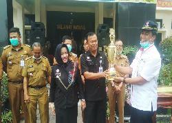 Syukuran Kecamatan Tampan Bersama Atlet Porkot Juara Umum