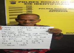 Miliki 200 Karung Pupuk Oplosan Dalam Mobil Truck, Seorang Kakek Diamankan Satreskrim Polres Rohil