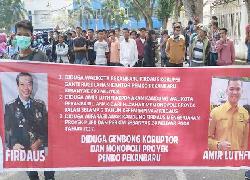 Ketua LPM Kota Pekanbaru Sarjoko alias Asun Dituding Penadah Proyek Pemko