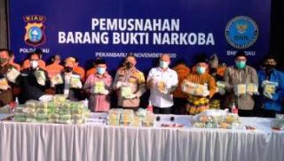 Kapolda Riau Tegaskan Akan Berantas Bandar Narkoba Hinga Akar-akarnya