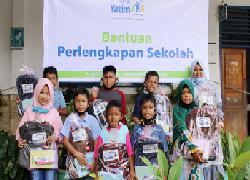Puluhan Yatim Dan Dhuafa Dapat Bantuan Perlengkapan Sekolah Yayasan Rumah Yatim Arrohman