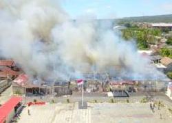 Sijago Merah Mengamuk, Polres Lampung Selatan Jadi Abu