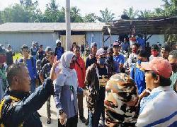 THR Tak Kunjung Cair, Pintu Masuk PT. Meskom Agro Sarimas Diblokir Karyawan