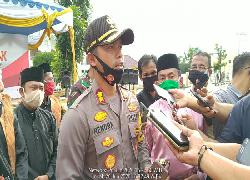 HARI BAYANGKARA ke-74, Polres Bengkalis Lakukan Bakti Sosial