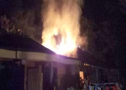 Api Hanguskan Rumah Kakek 70 Tahun di Demak