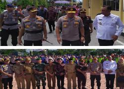 Kunker Ke Mapolres Rohil, Kapolda Riau Salut Kinerja Kapolres Dan Bupati Rohil Tanggap Karhutla