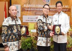 Gubernur Kepri, H Isdianto Hadiri forum dan Rakernas XX HKI