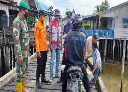 Pos Pusdatin Kabupaten Bengkalis Razia Sopir Tak Pakai Masker