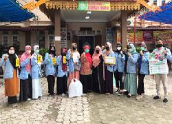 IPKKI Riau dan Mahasiswa Kukerta UNRI: Semoga Pandemi Corona Berakhir