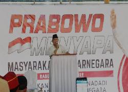 Prabowo: Rakyat Kita Sudah Tidak Bisa Dininabobokan