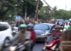 Nideo Bentrok di Tanah Abang Viral