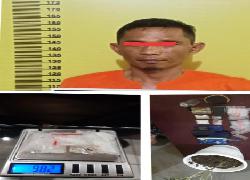 Kedapatan Sabu 9,82 Gram! Oknum PNS Warga Dumai Ditangkap Polsek Bagan Sinembah