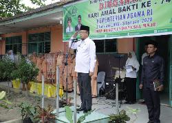 Kemenag Asahan Gelar Upacara, Ini Pidato Menteri